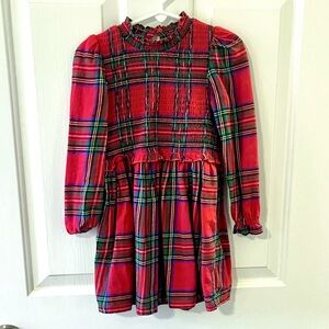 Wonder Nation Red Plaid Kids Dress